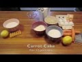 Carrot cake recipe