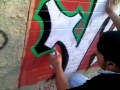 Bastardilla graffiti